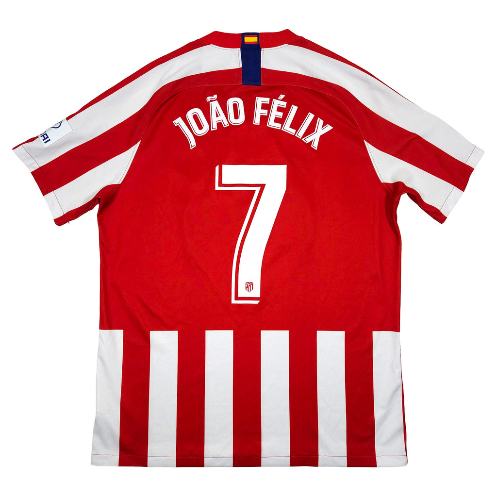 2019-20 Atletico Madrid Home Shirt Joao Felix #7 - back view