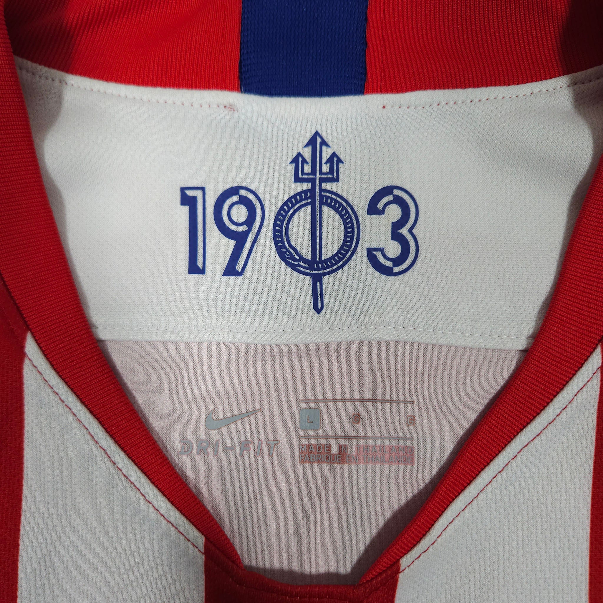 2019-20 Atletico Madrid Home Shirt Joao Felix #7 detailed view 15