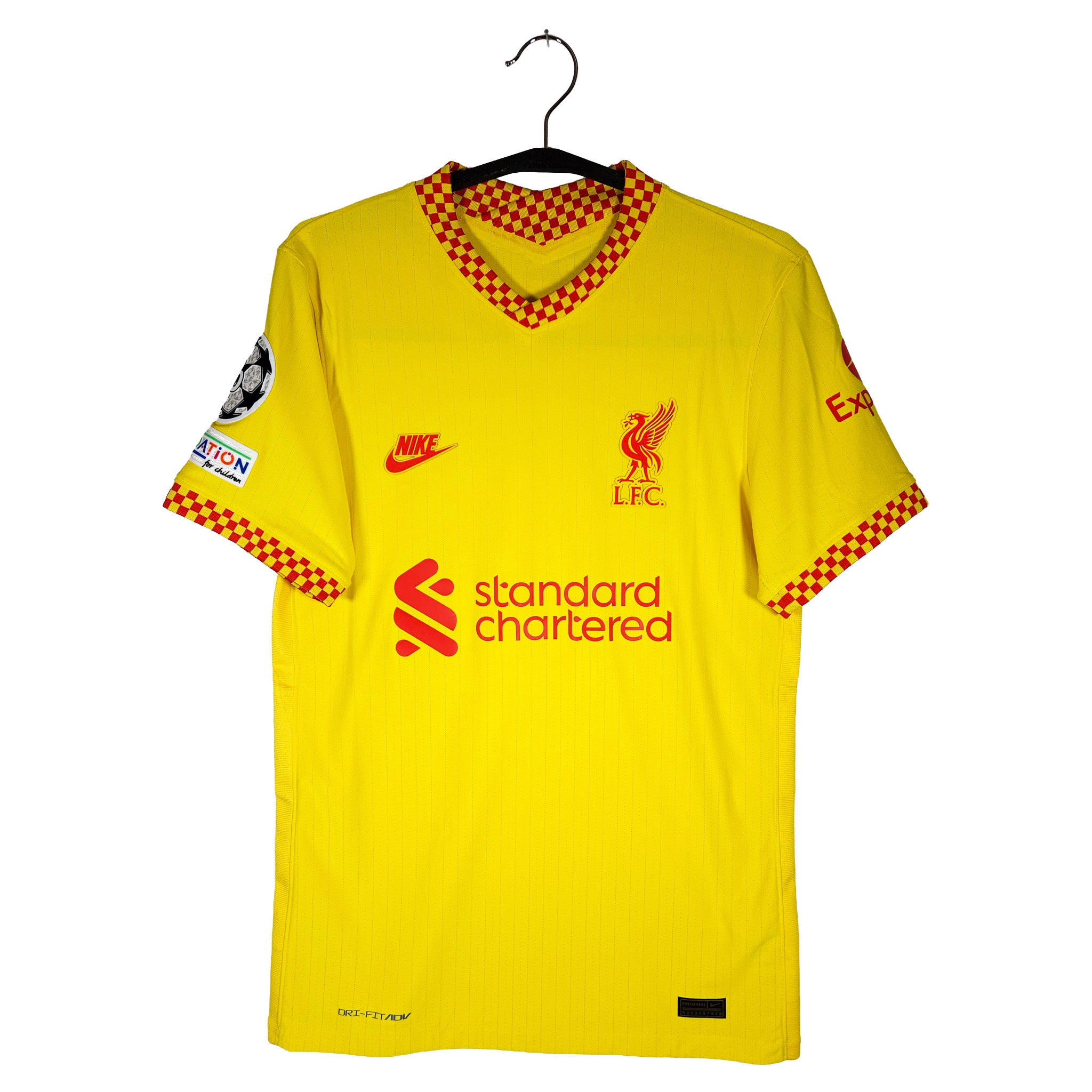 2021-22 Liverpool Derde Shirt Spelersversie Virgil #4