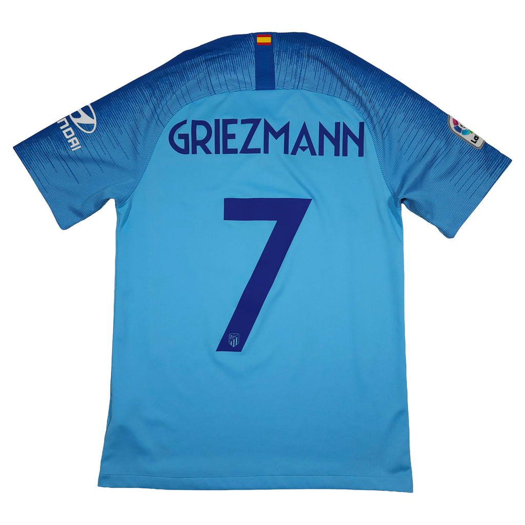 2018-19 Atletico Madrid Away Shirt Griezmann #7 - back view