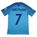 2018-19 Atletico Madrid Away Shirt Griezmann #7 - back view