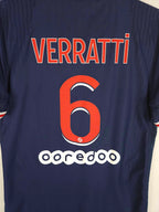 2020-21 Paris Saint-Germain thuisshirt Verratti #6 (Pro)