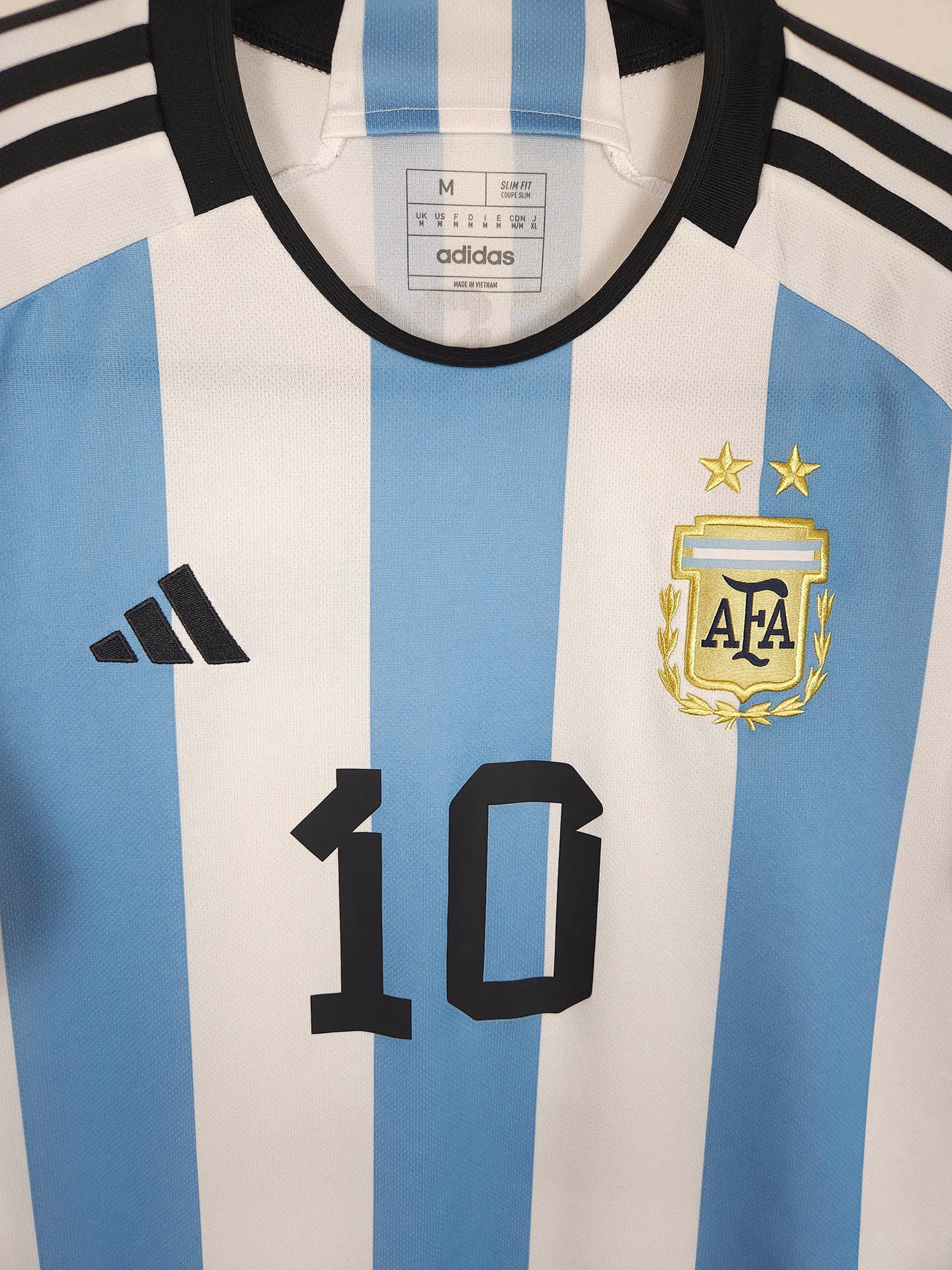 2022-23 Argentina Home Shirt Messi #10