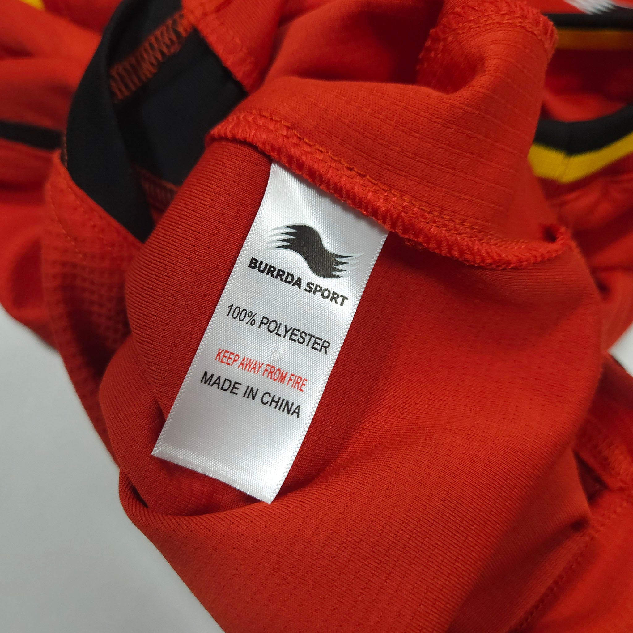 2014 Belgium Home Shirt detailed view 9