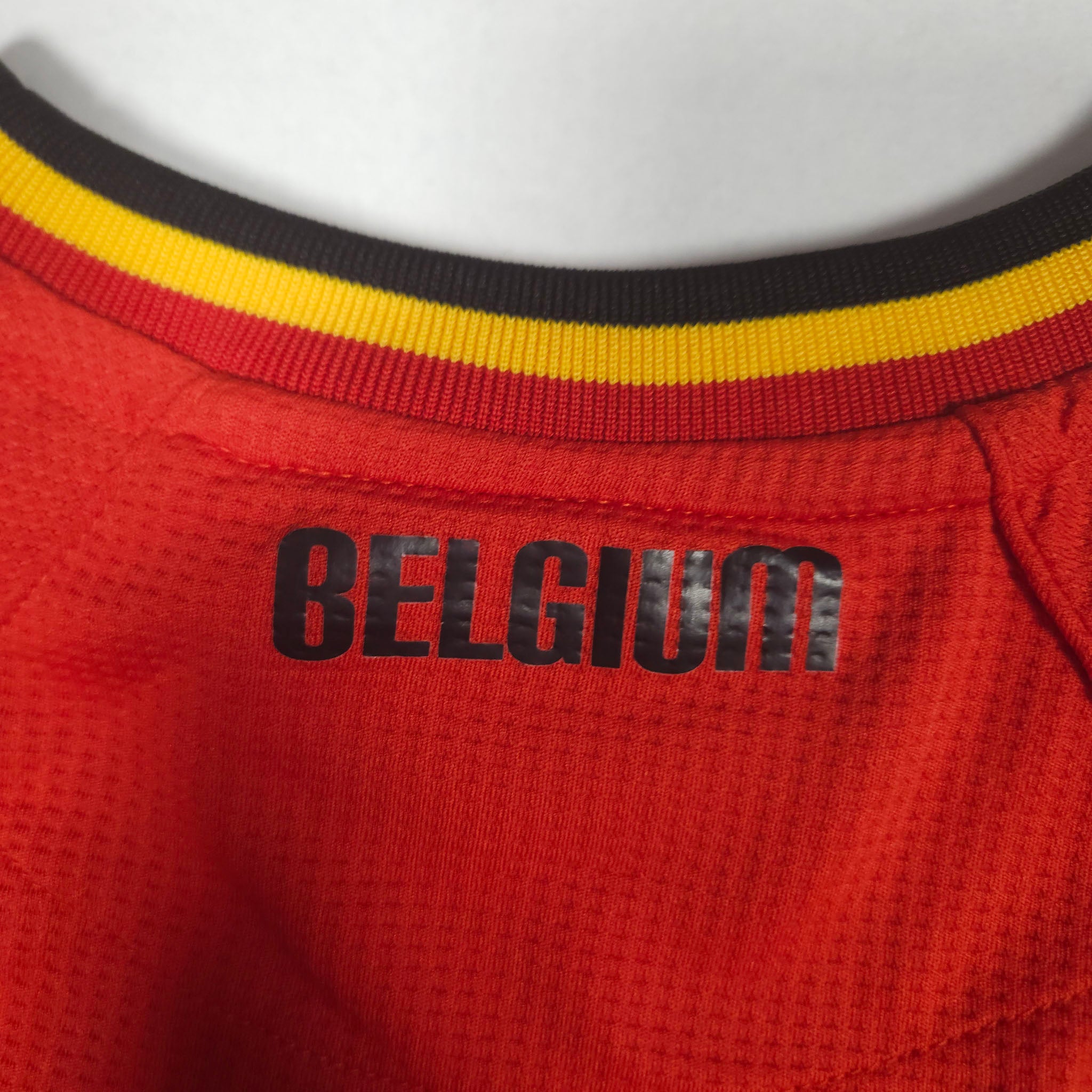 2014 Belgium Home Shirt detailed view 11