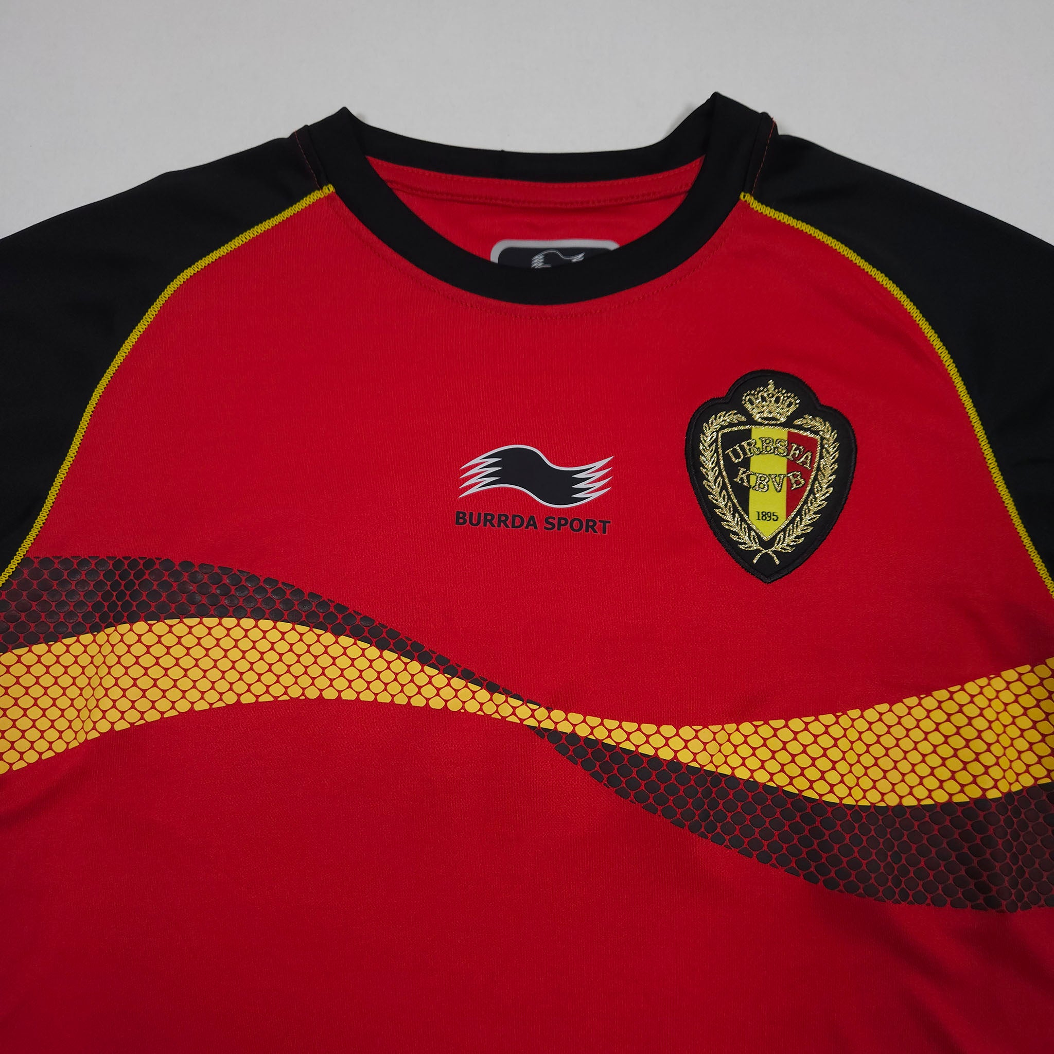 2012-13 Belgium Training Shirt detailed view 1