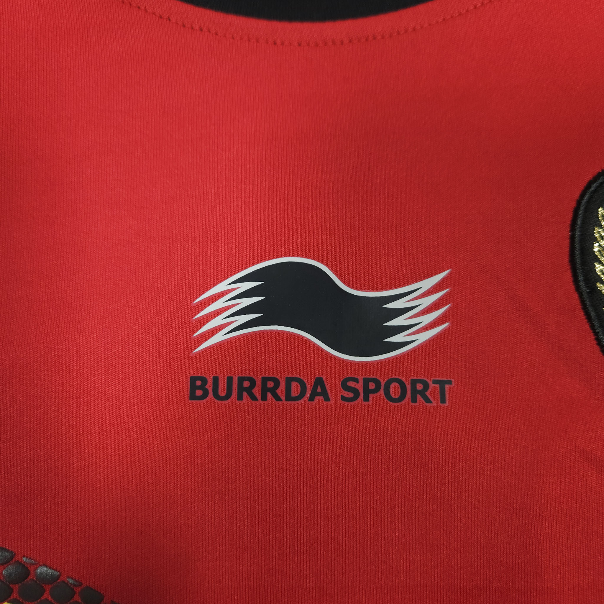 2012-13 Belgium Training Shirt detailed view 3