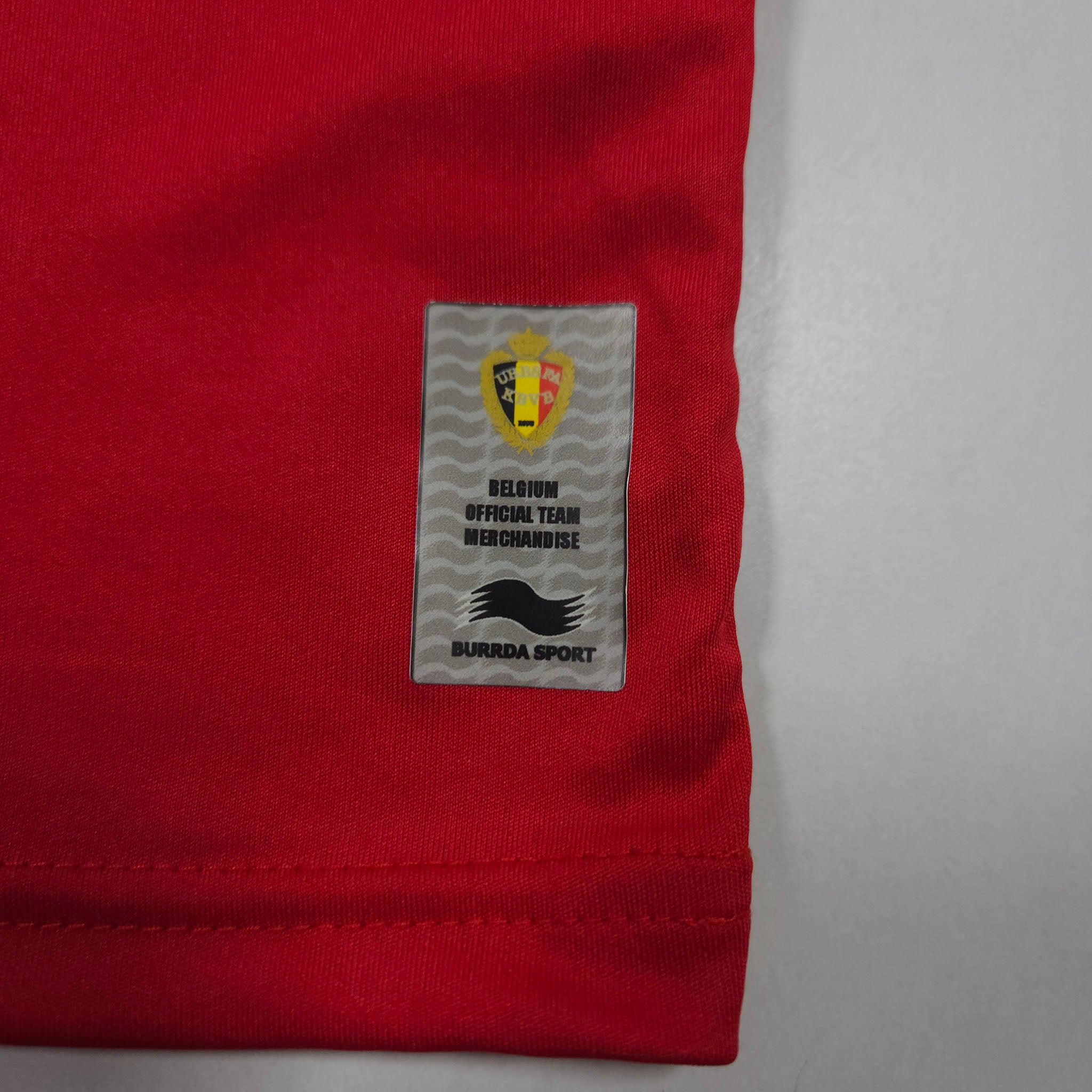 2012-13 Belgium Training Shirt detailed view 4