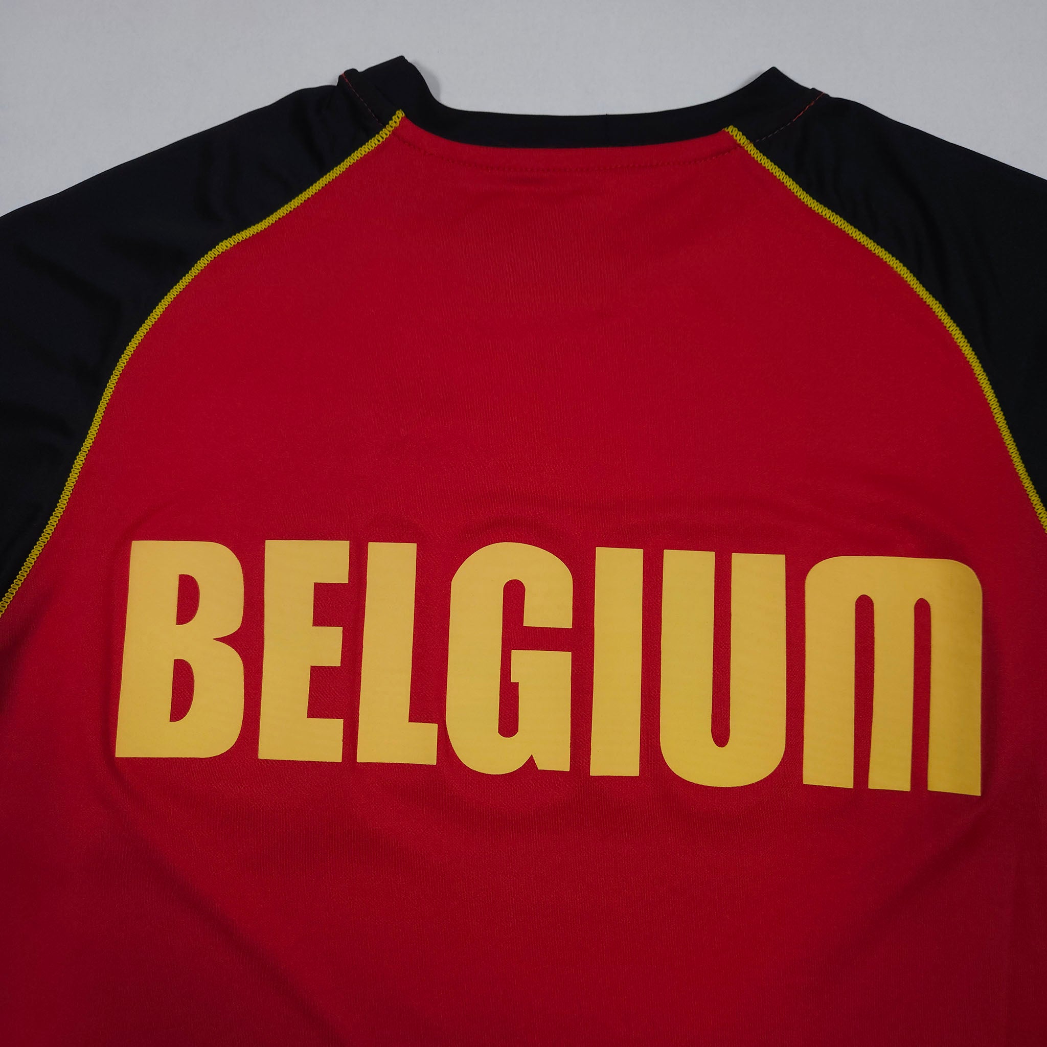2012-13 Belgium Training Shirt detailed view 5