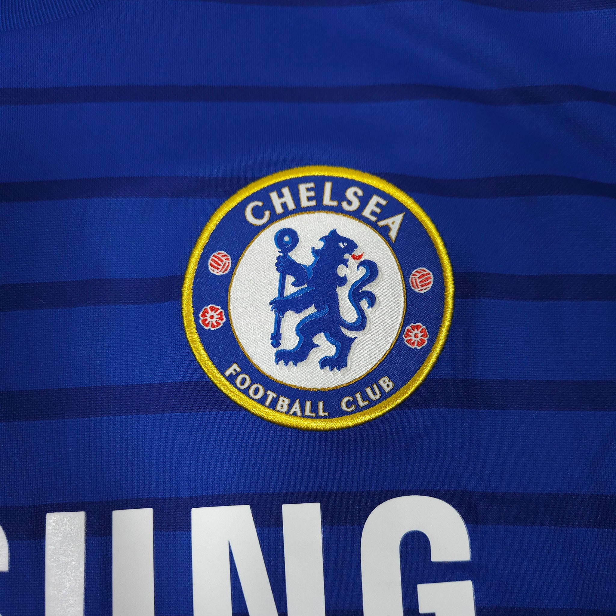 2014-15 Chelsea Home Shirt Hazard #10 detailed view 2