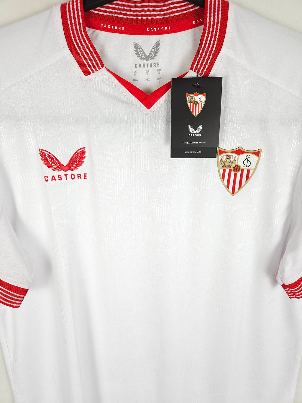 2023-24 Sevilla thuisshirt
