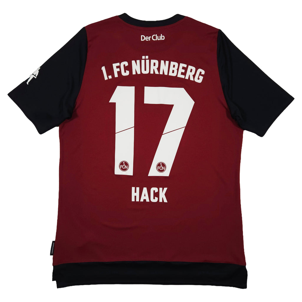 2019-20 1. FC Nürnberg Home Shirt Hack #17 - back view