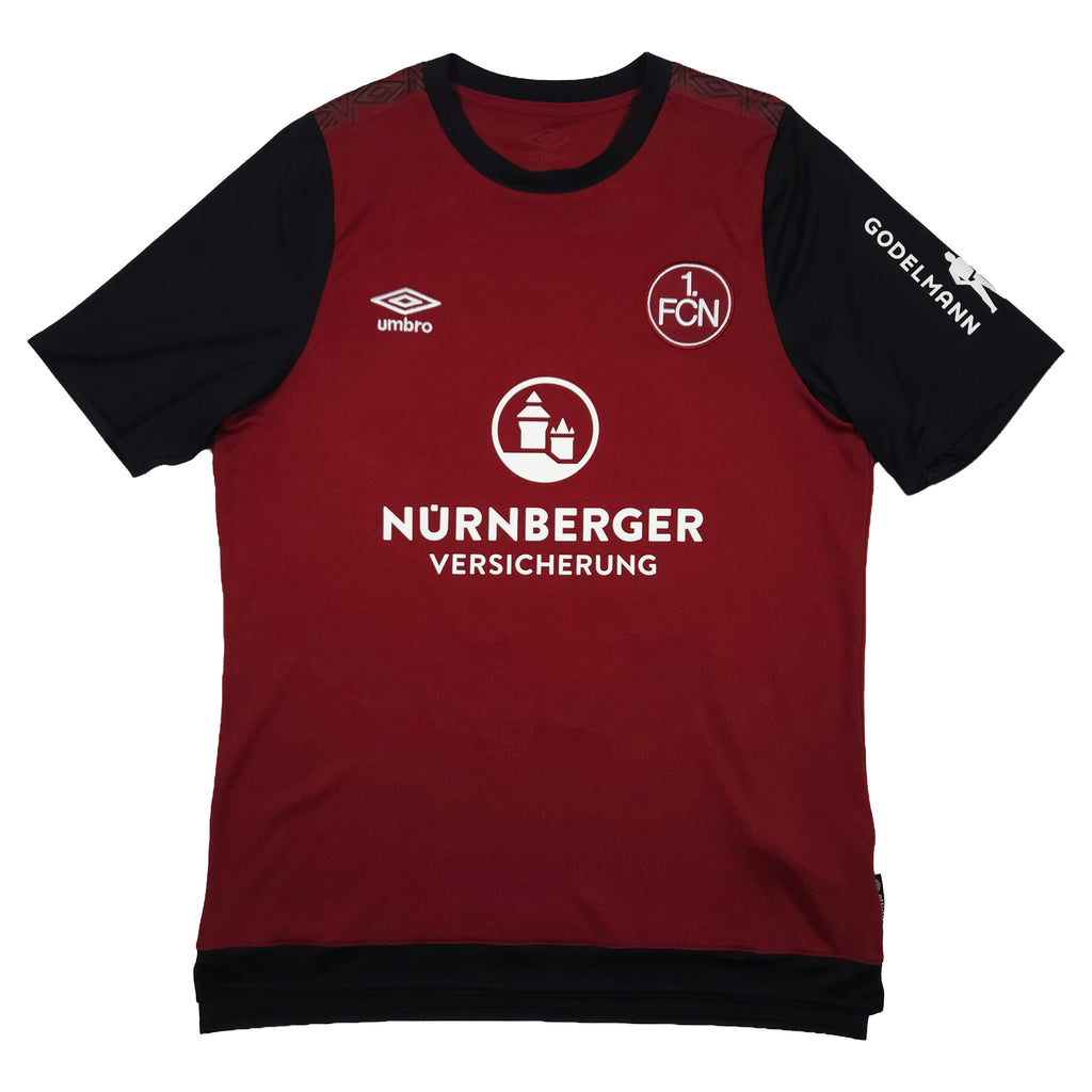 2019-20 1. FC Nürnberg Home Shirt Hack #17 - front view