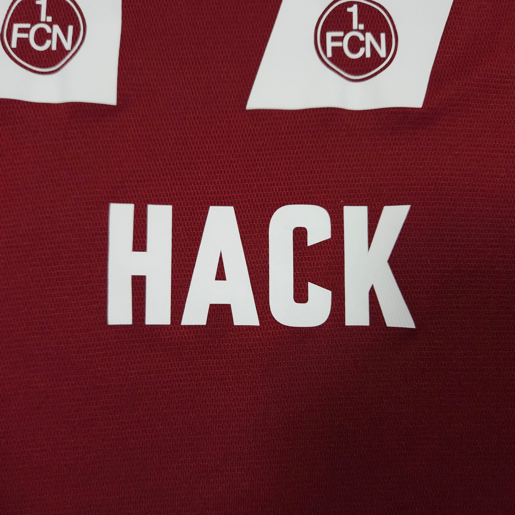 2019-20 1. FC Nürnberg Home Shirt Hack #17 detailed view 5
