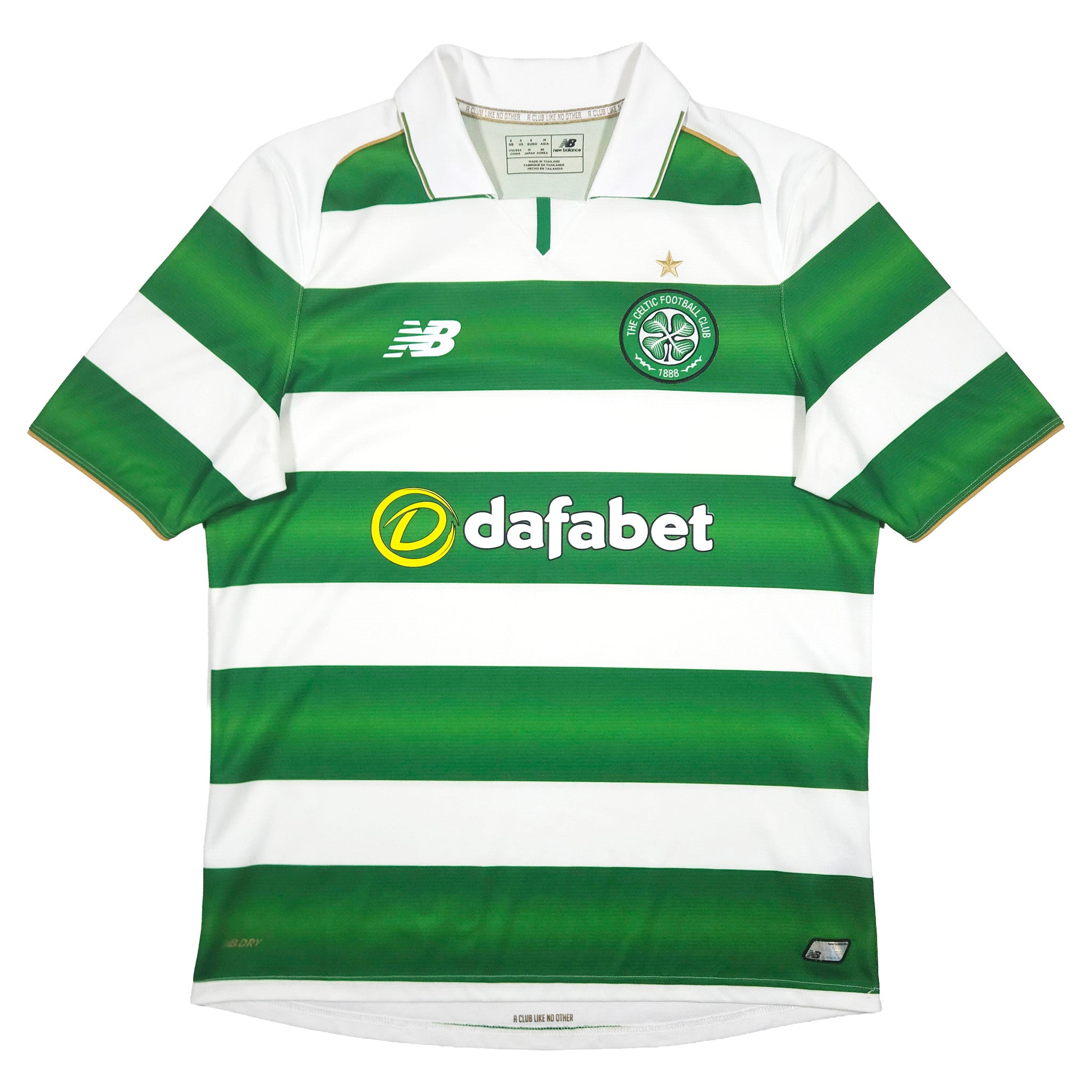 Celtic Home Shirt 2016-17 front view