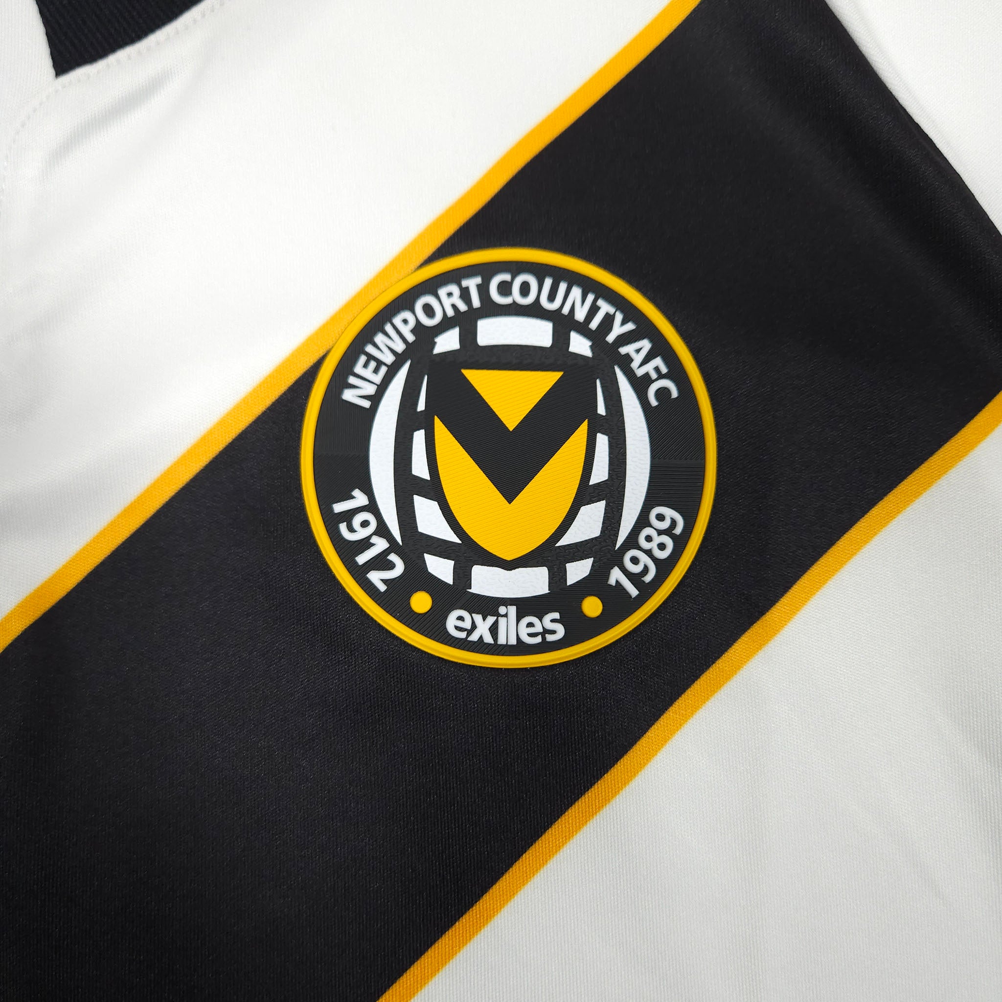 2020-21 Newport County Away Shirt - detailed view