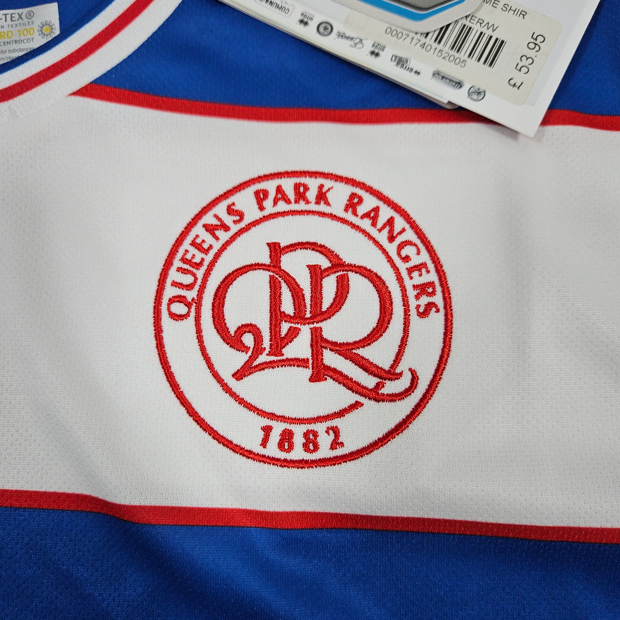 2023-24 Queens Park Rangers Home Shirt detailed view 2