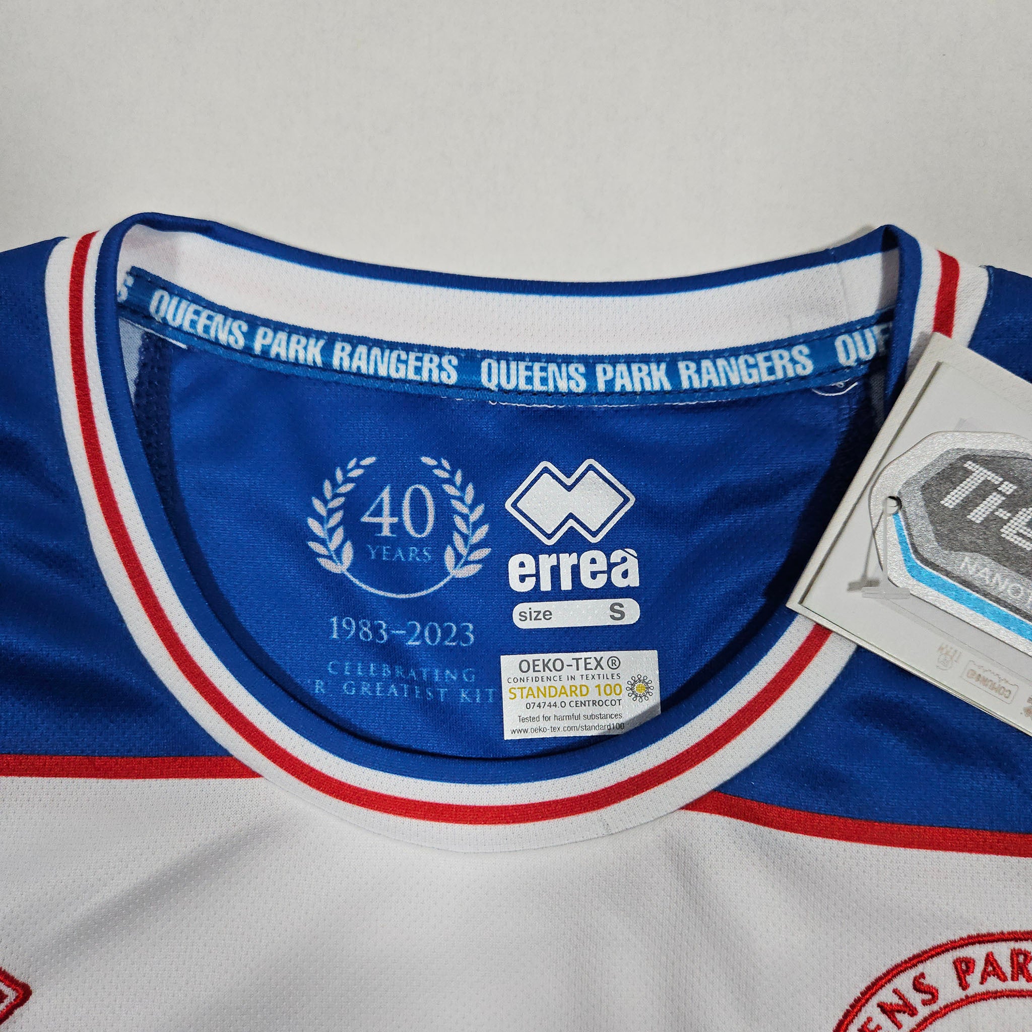 2023-24 Queens Park Rangers Home Shirt detailed view 6