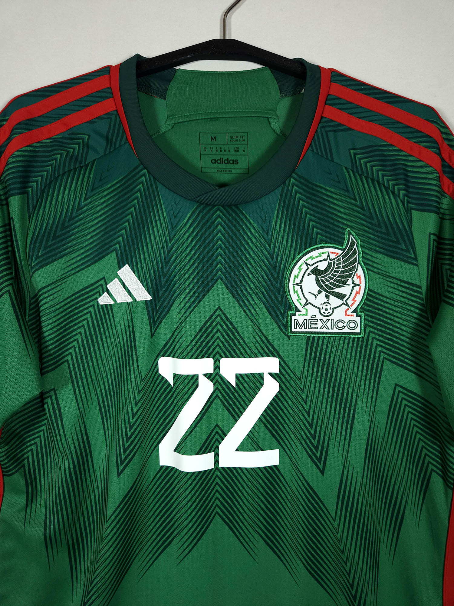 2022-23 Mexico Thuisshirt Lozano #22
