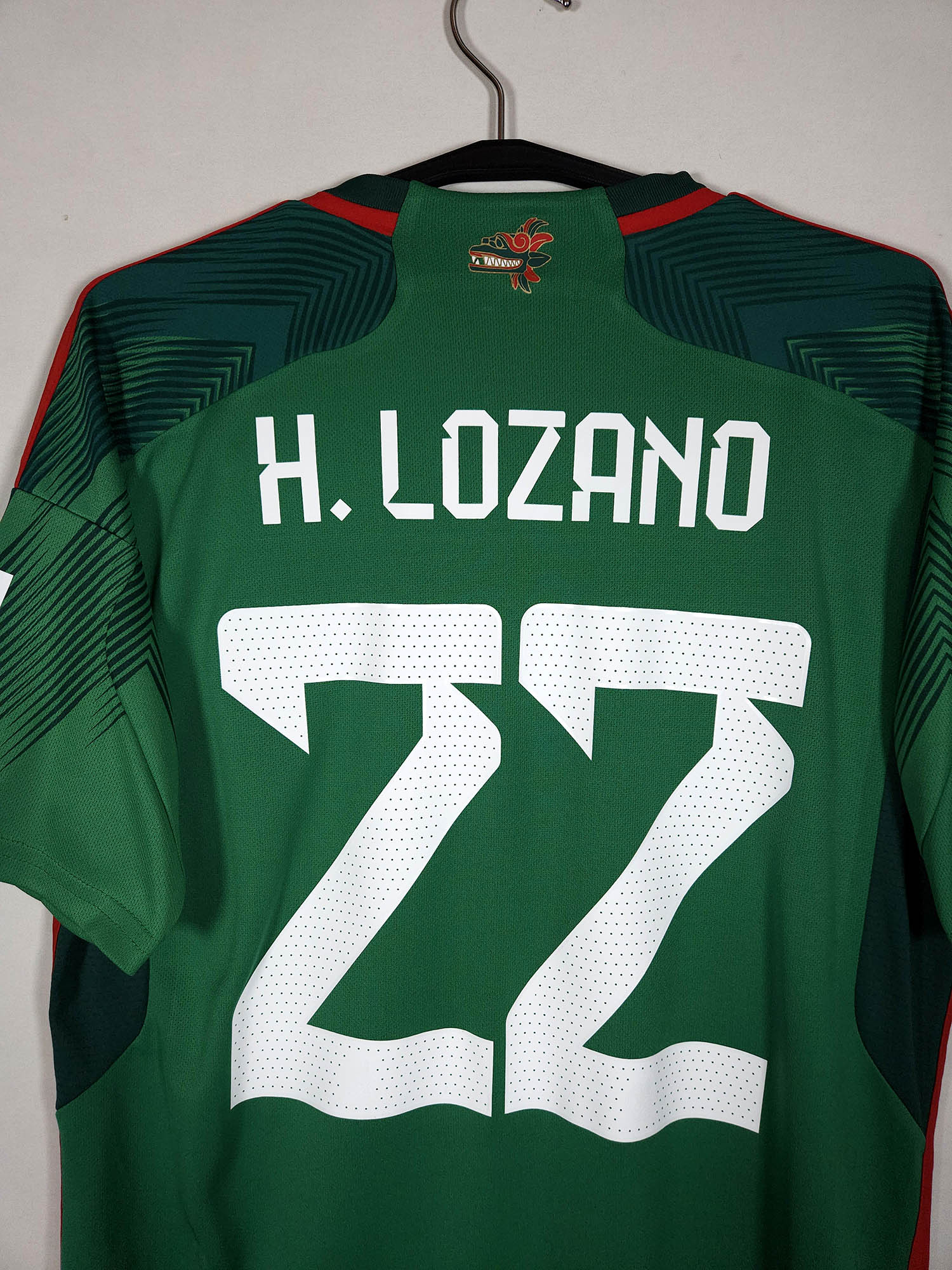 2022-23 Mexico Thuisshirt Lozano #22