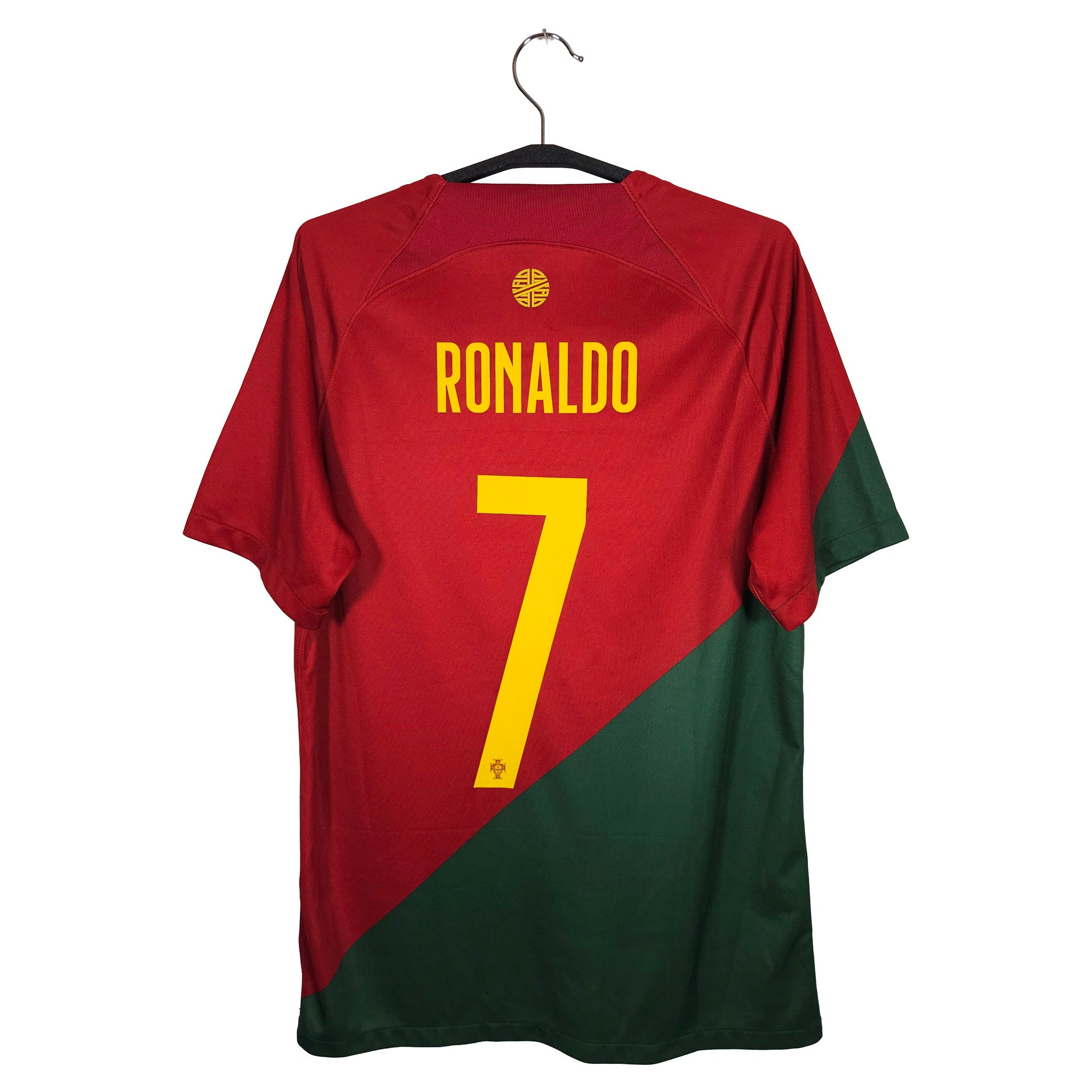 2022-23 Portugal Home Shirt Ronaldo #7 back view