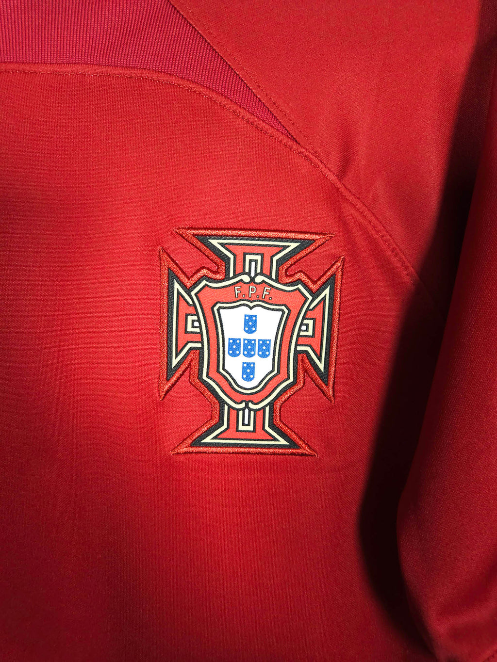 2022-23 Portugal Home Shirt Ronaldo #7 - detailed view