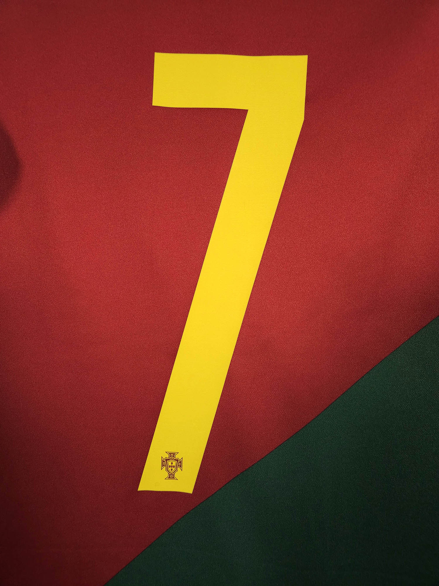 2022-23 Portugal Home Shirt Ronaldo #7 detailed view 7
