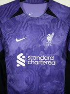 2023-24 Liverpool Third Shirt Szoboszlai #8 - detailed view