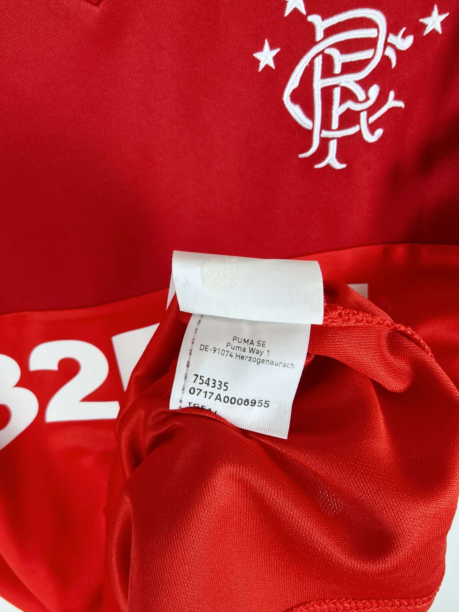 2017-18 Rangers uitshirt