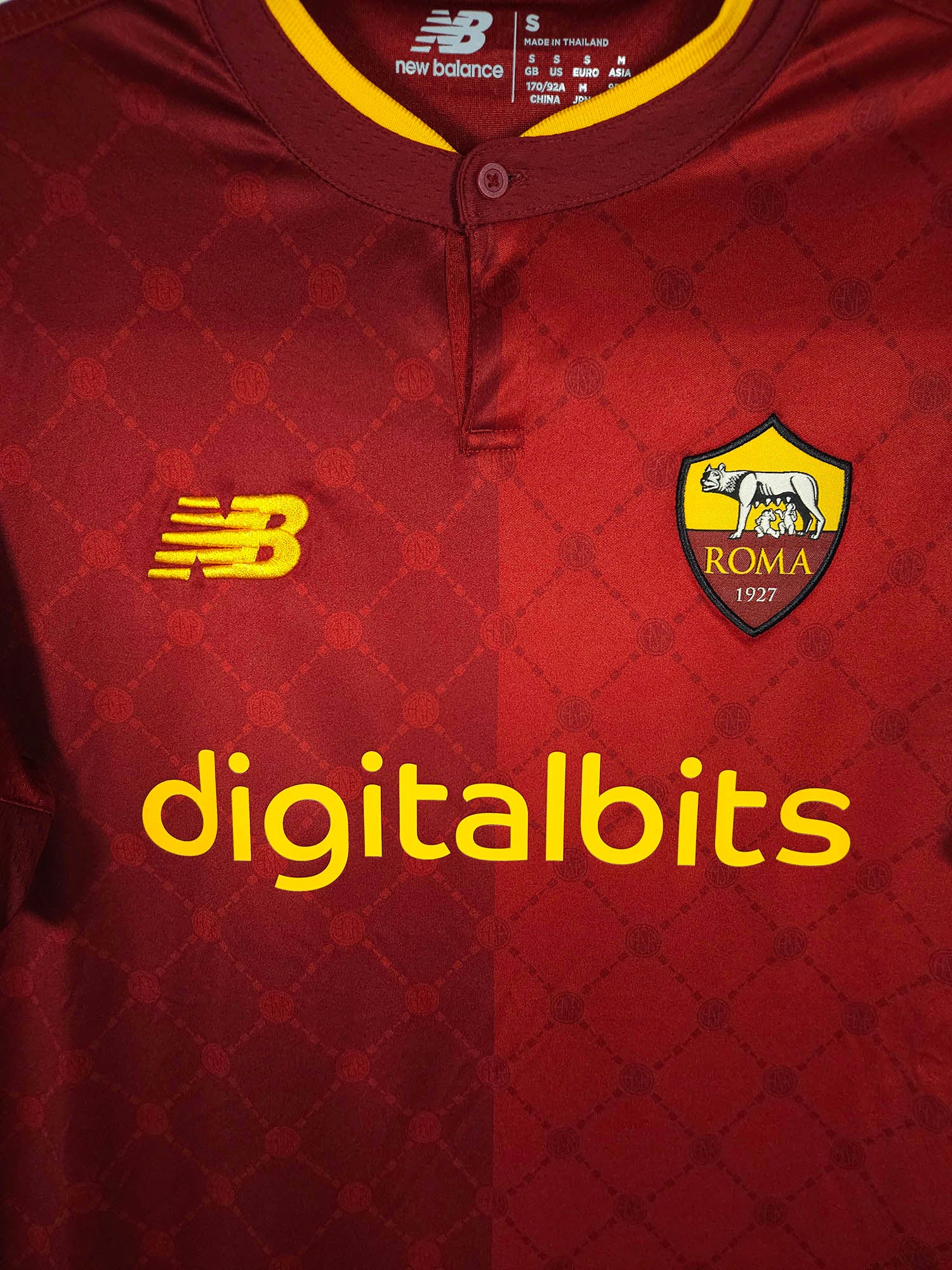 2022-23 AS Roma Thuisshirt Dybala #10