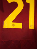 2022-23 AS Roma Home Shirt Dybala #10 - detailed view