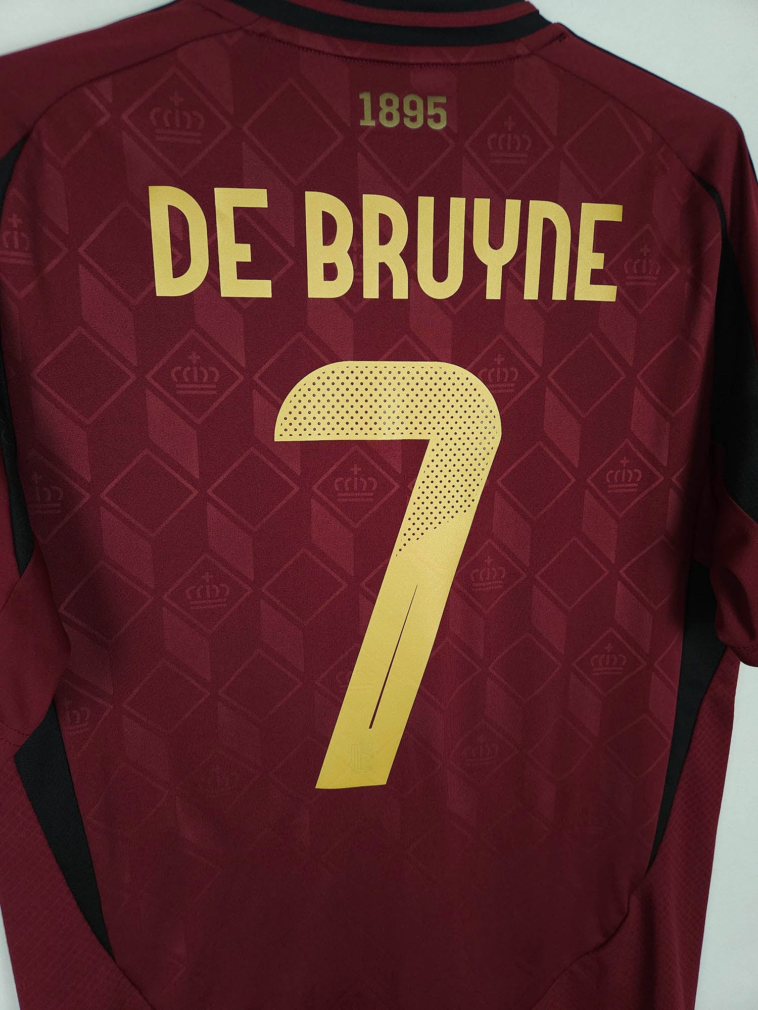2024-25 België Thuisshirt De Bruyne #7