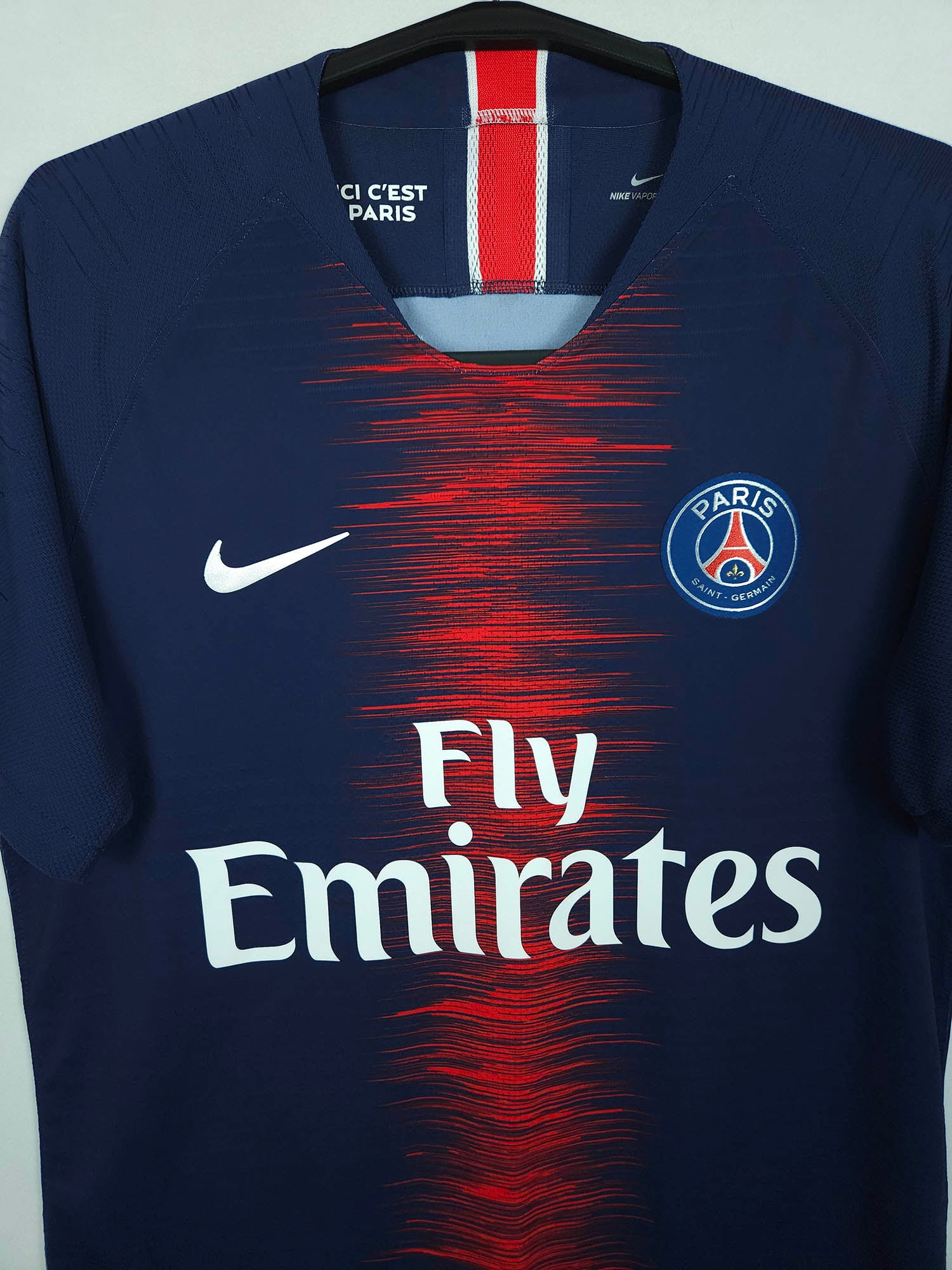2018-19 Paris Saint-Germain Thuisshirt Spelersversie Mbappé #7