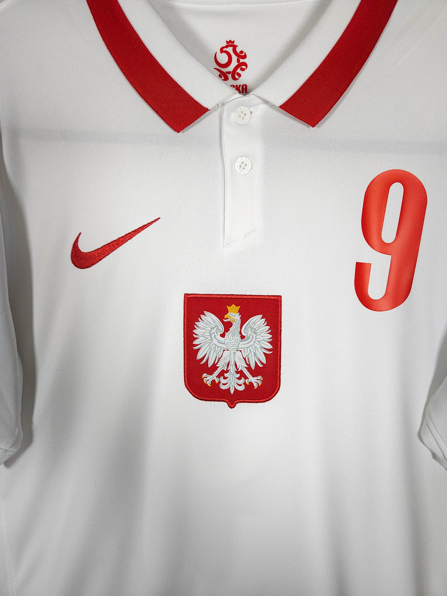 2020-21 Polen Thuisshirt Lewandowski #9