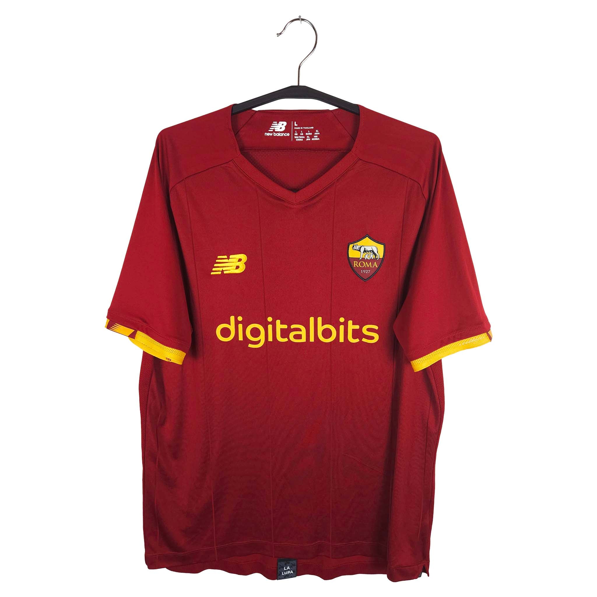 2021-22 AS Roma Thuisshirt Džeko #9
