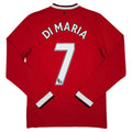 Manchester United Home Shirt 2014-15 – Longsleeve – Di Maria #7 back view