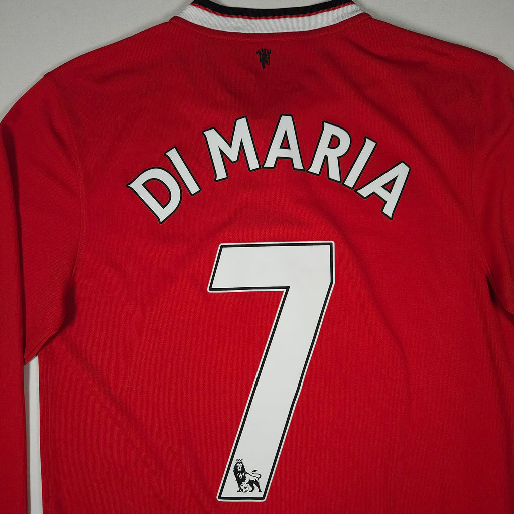 Manchester United Home Shirt 2014-15 – Longsleeve – Di Maria #7 detailed view 8