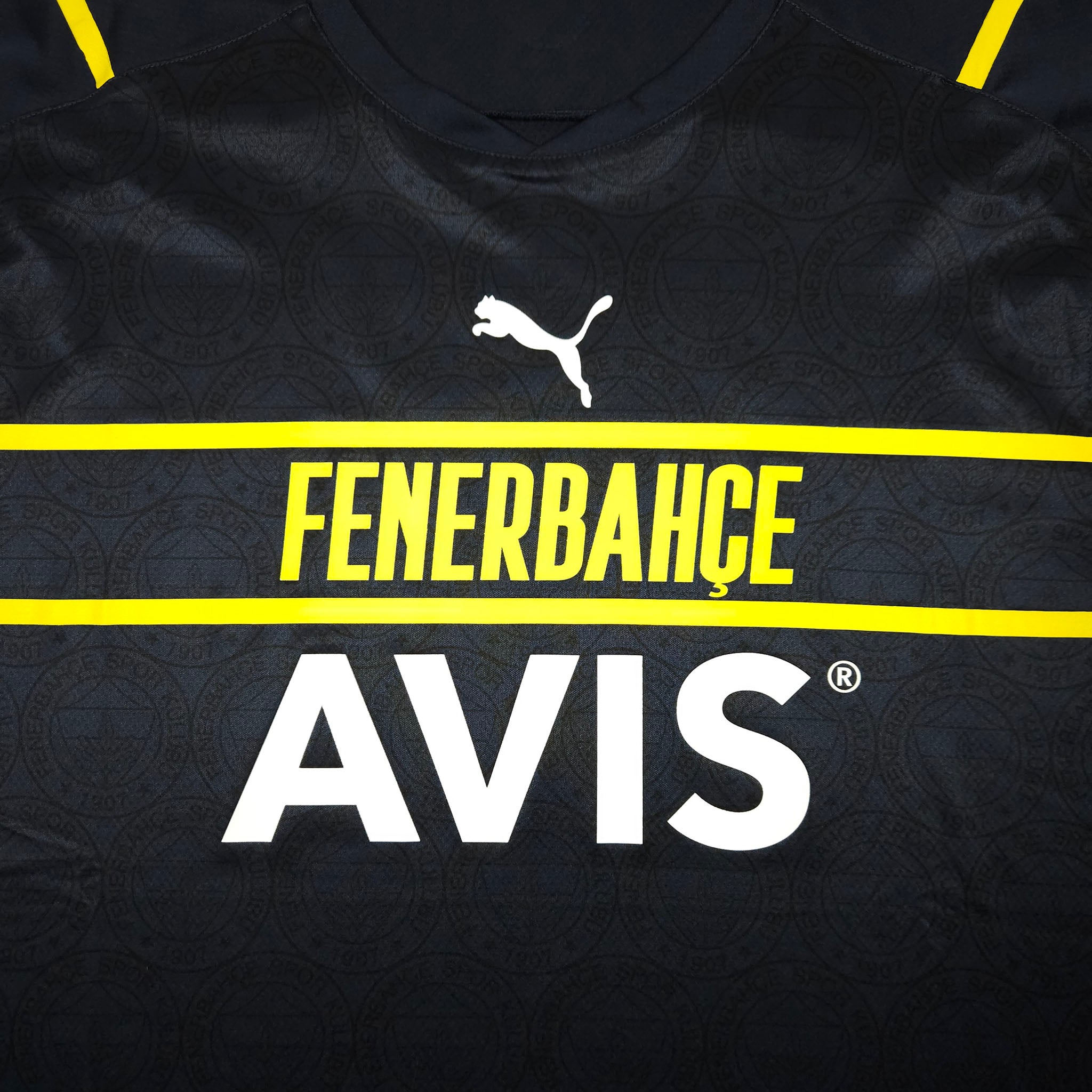2021-22 Fenerbahce Third Shirt detailed view 1