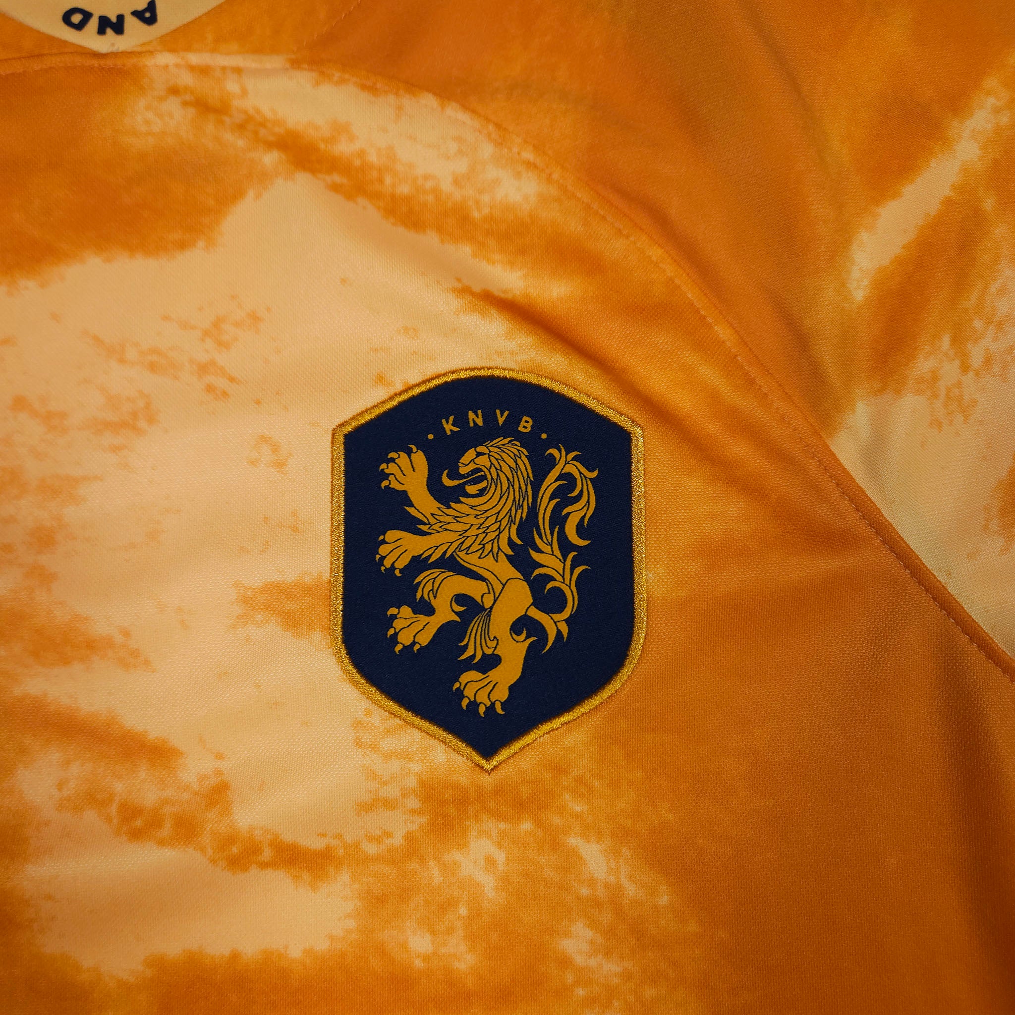 2022-23 Netherlands Home Shirt detailed view 2