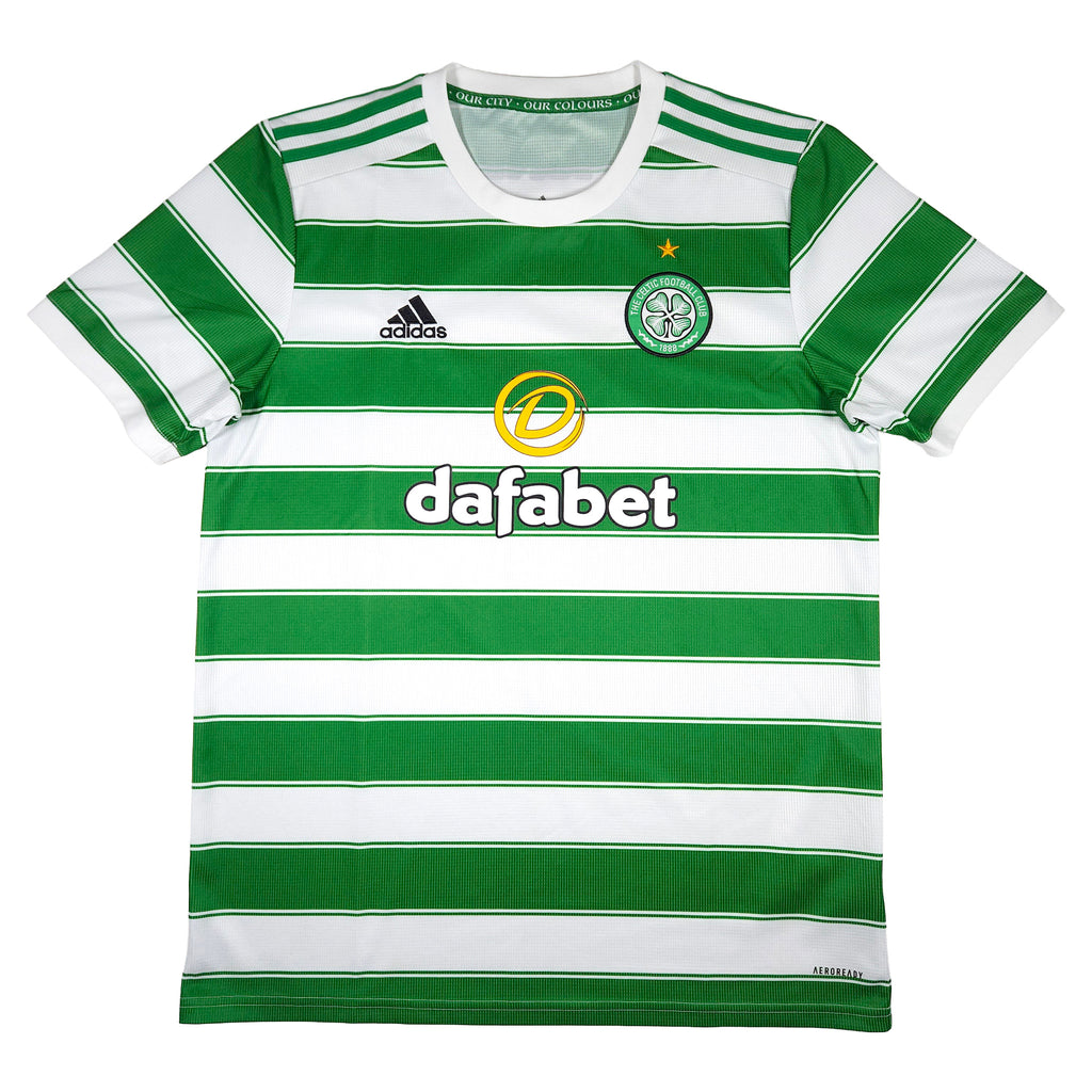 2021-22 Celtic Home Shirt - front view