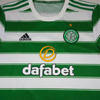2021-22 Celtic Home Shirt - detailed view