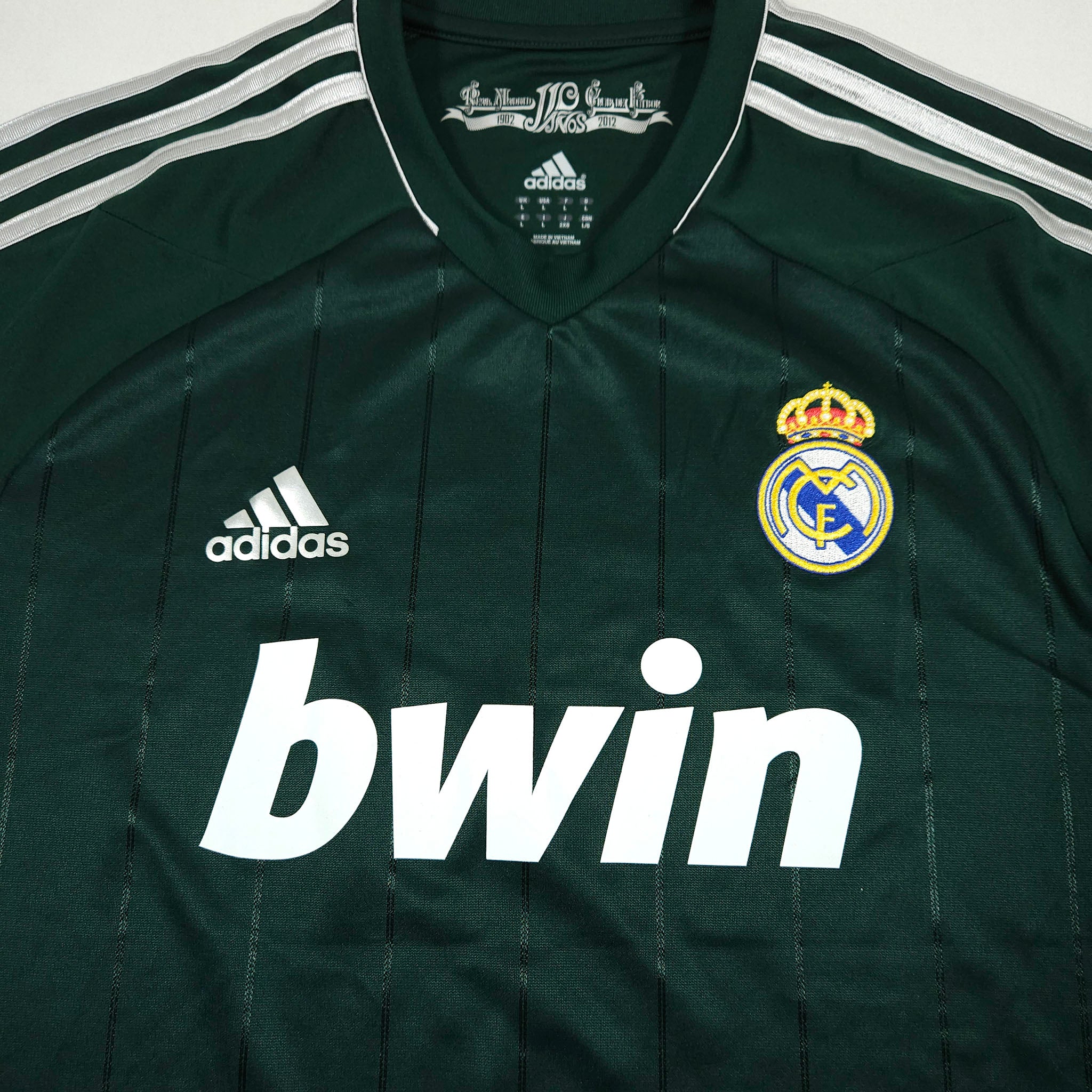 2012-13 Real Madrid Third Shirt detailed view 1