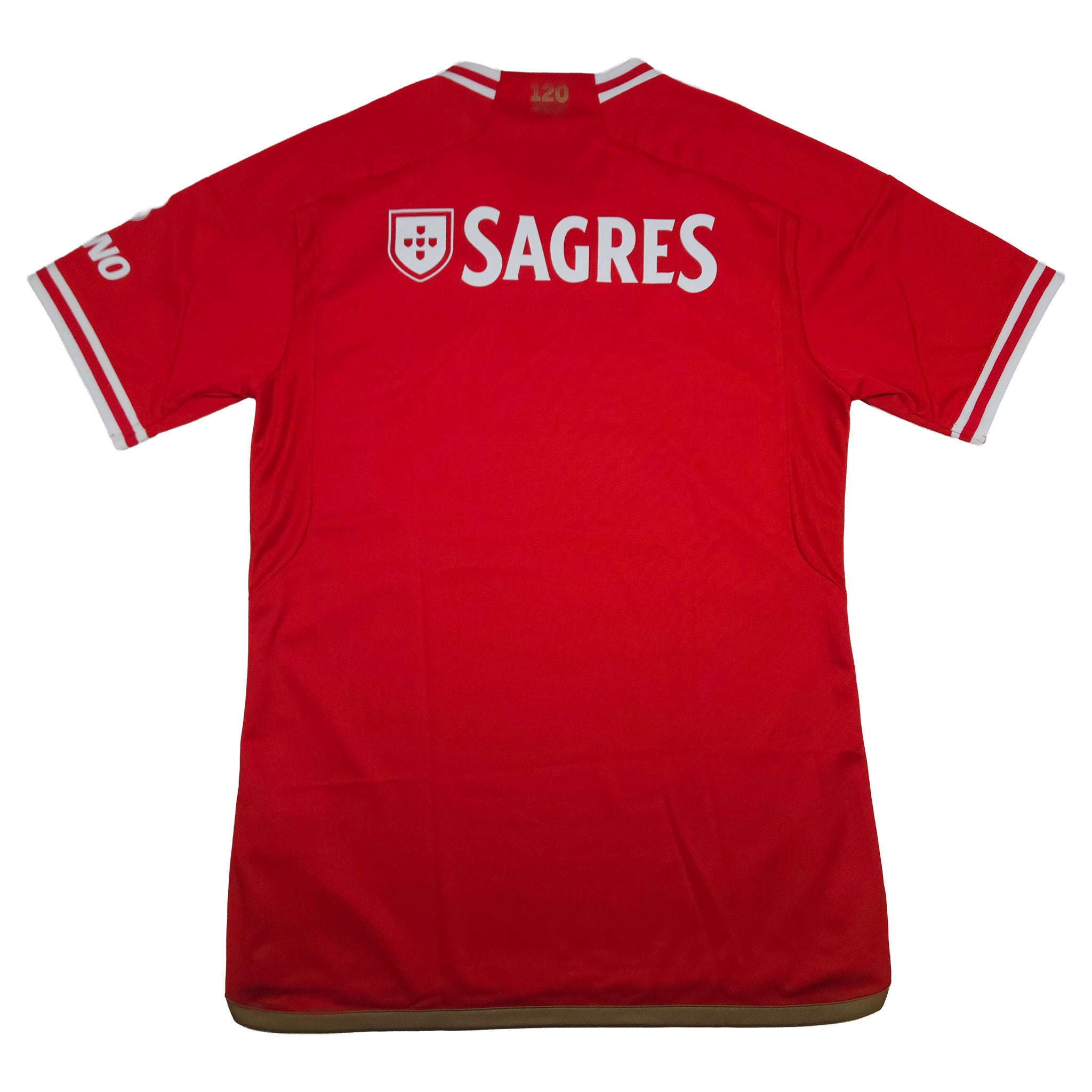 2023-24 Benfica Home Shirt - back view