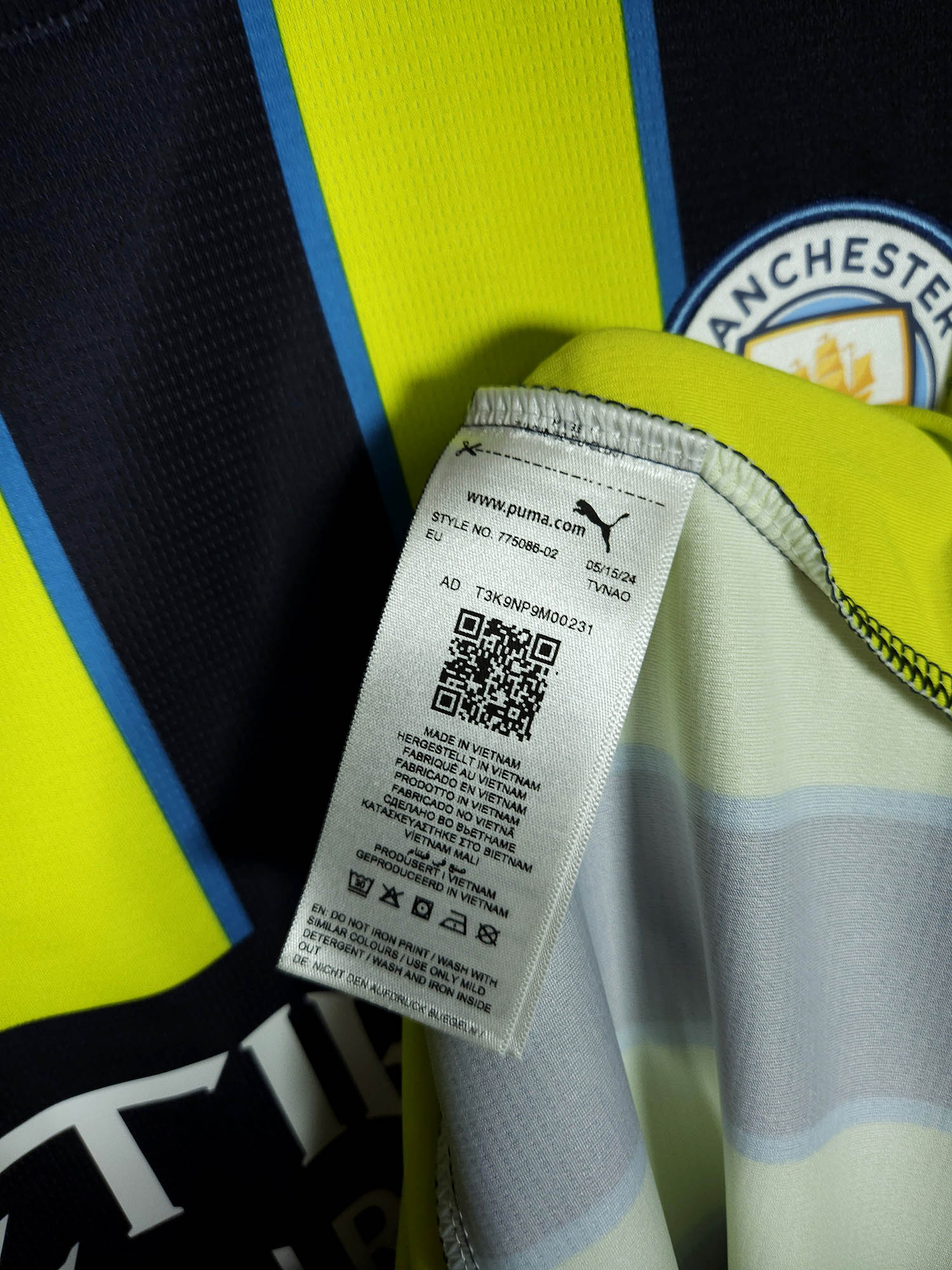 2024-25 Manchester City Uitshirt Haaland #9