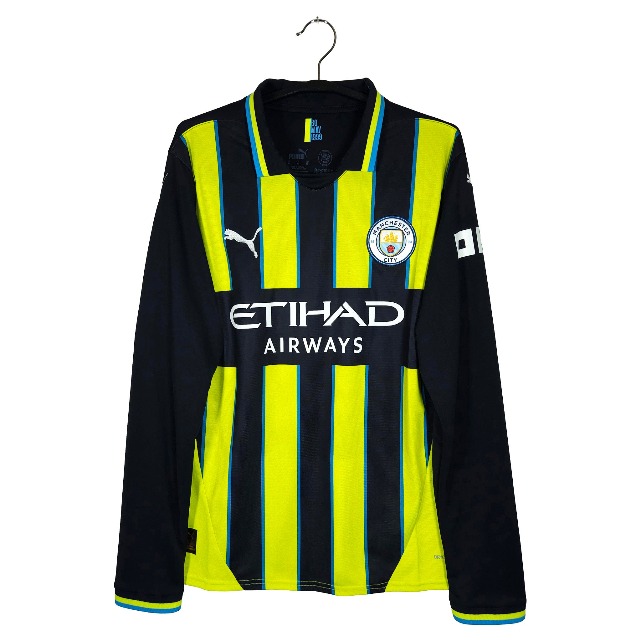 2024-25 Manchester City Uitshirt Long Sleeve De Bruyne #17