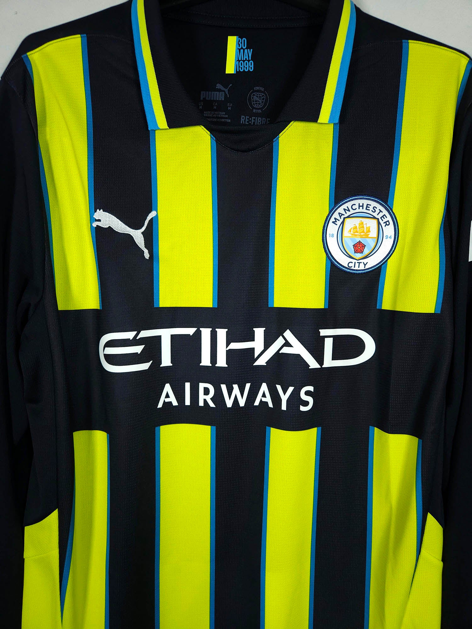 2024-25 Manchester City Uitshirt Long Sleeve De Bruyne #17