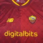 2022-23 AS Roma Home Shirt Pellegrini #7 - detailed view
