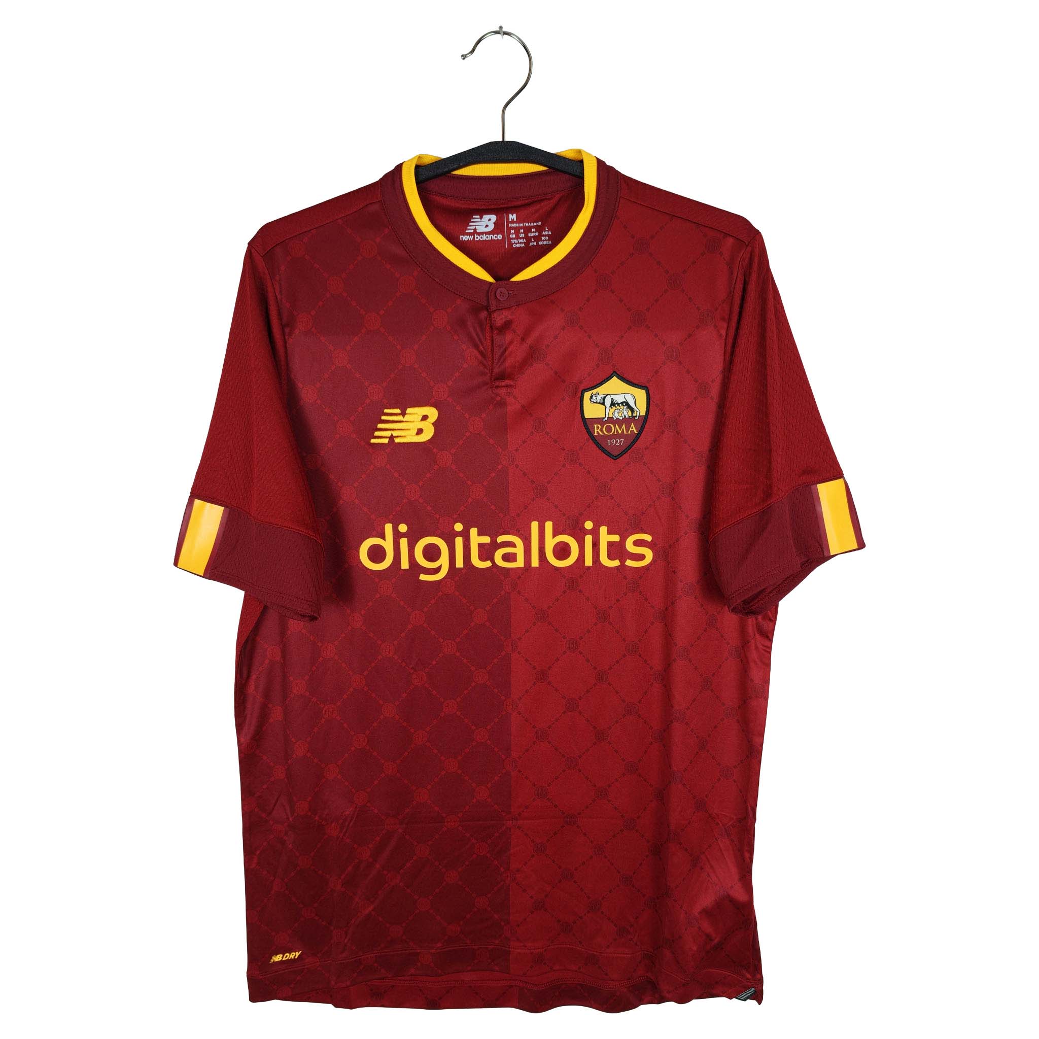 2022-23 AS Roma thuisshirt Pellegrini #7