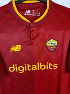2022-23 AS Roma thuisshirt Pellegrini #7