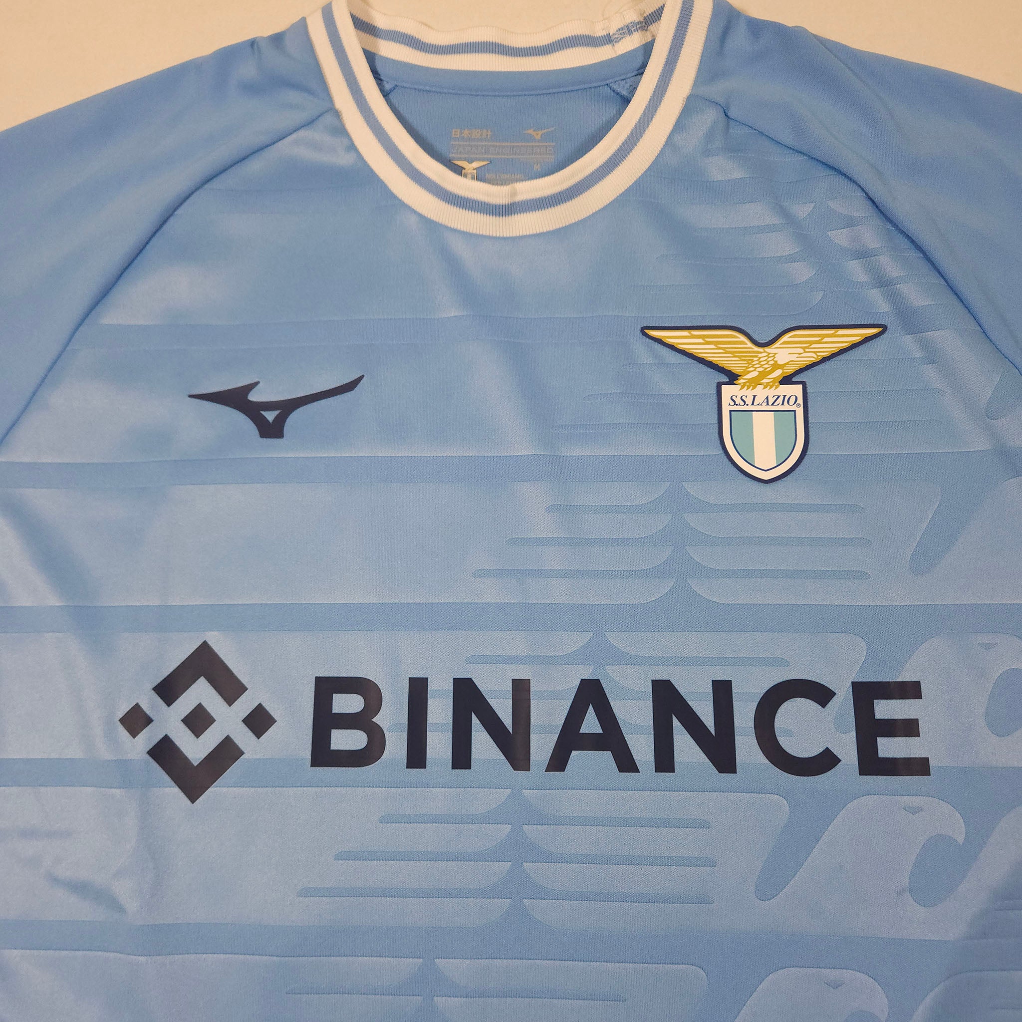 2022-23 Lazio Home Shirt Immobile #17 detailed view 1